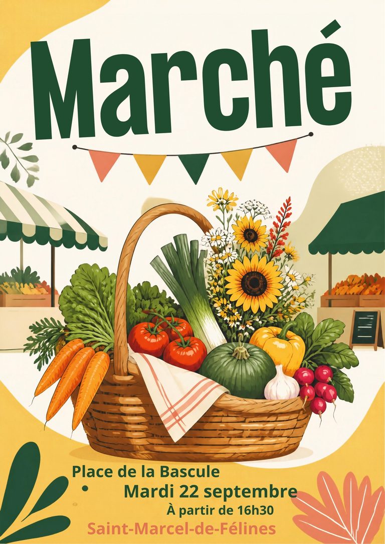 Marché du Mardi Affiche