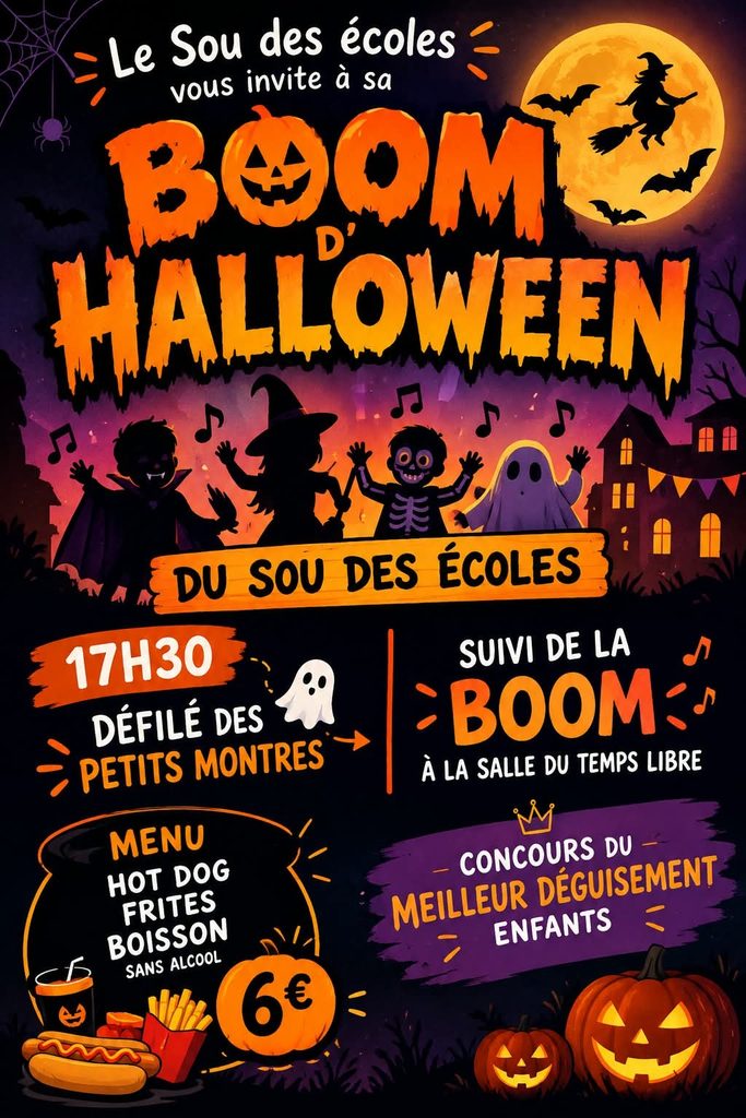 2026.AFFICHE HALLOWEEN