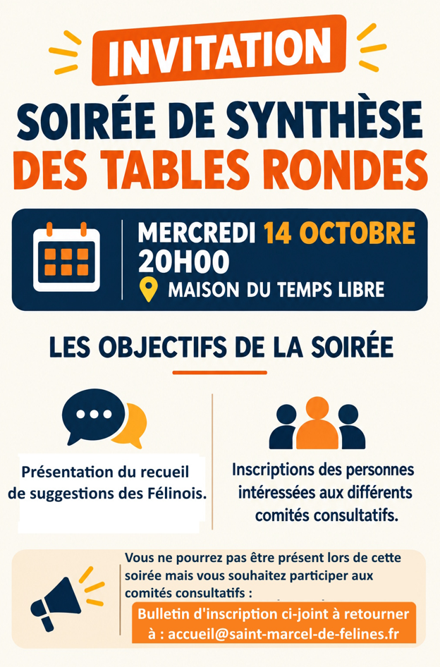 TABLES RONDES 14.10